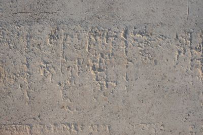 Stamped Wall Construction