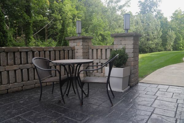 Cost of Stamped Concrete Patio Installation in Fishers