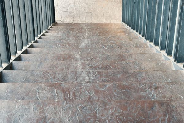 Cost of Concrete Stair Stamping in Fishers